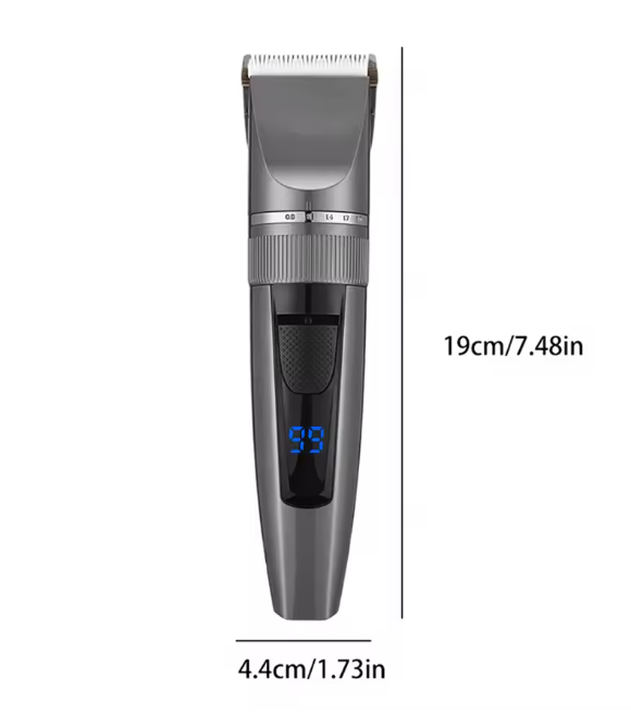 Maquinilla Cortapelo Profesional 1200 mAh – Potencia Inalámbrica para un Corte Perfecto