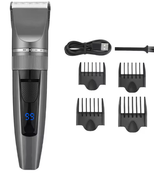 Maquinilla Cortapelo Profesional 1200 mAh – Potencia Inalámbrica para un Corte Perfecto